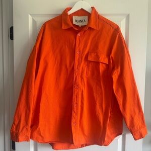 NWOT Blanca Oversized Shirt Jacket